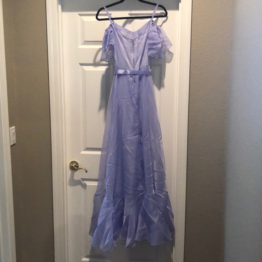 Vintage 80s prom bridesmaid dress - Picture 3 of 5